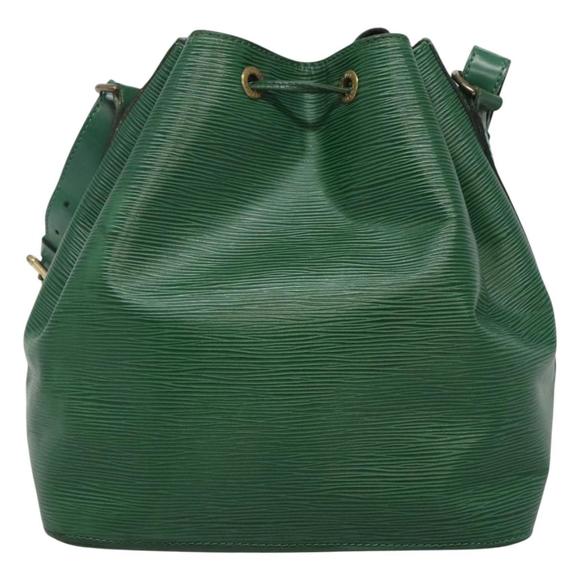 LOUIS VUITTON Epi Petit Noe Shoulder Bag Green M44104 LV Auth MX179 - Picture 2 of 16